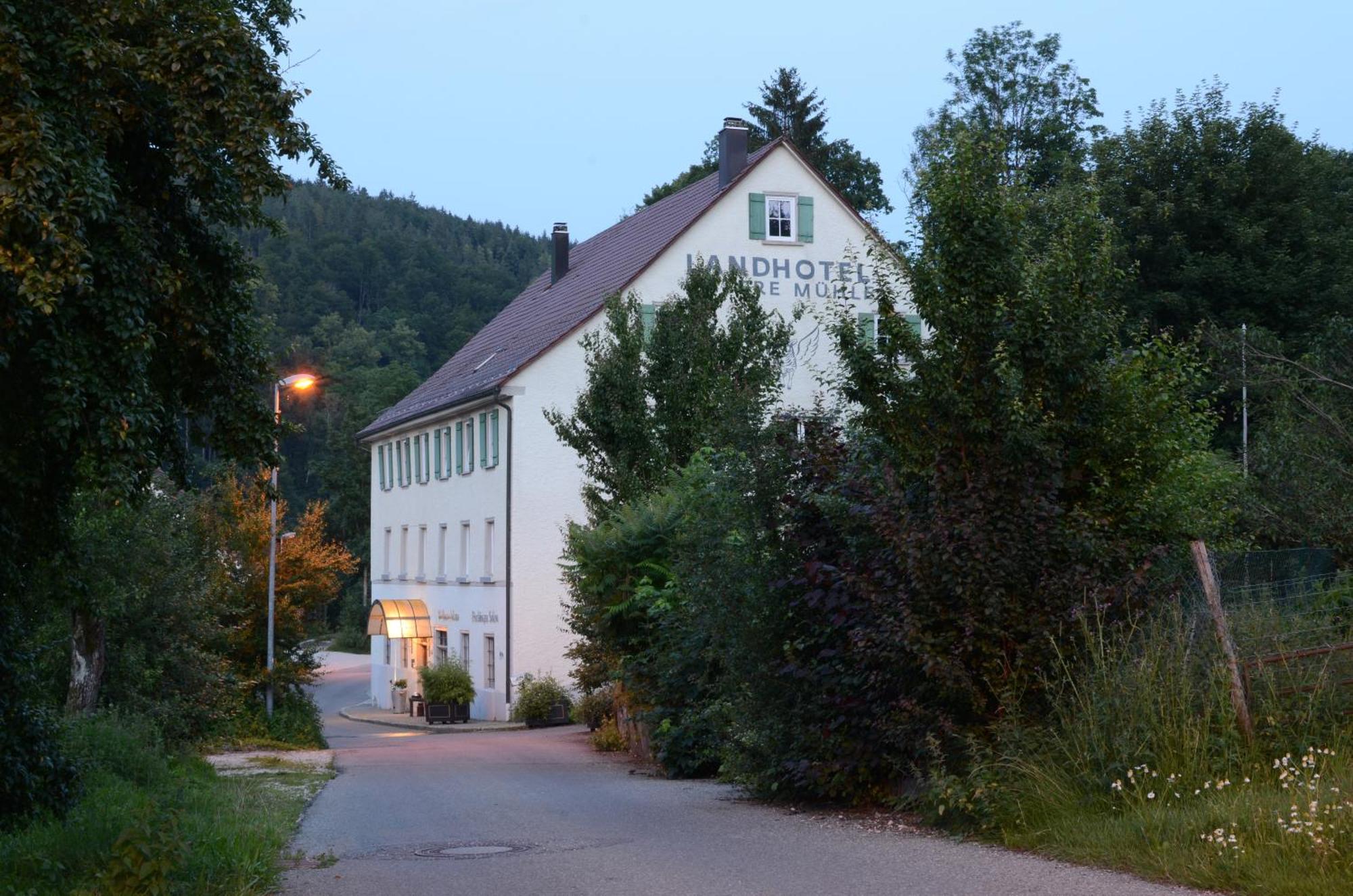 Landhotel Untere Mühle Strassberg Exterior foto